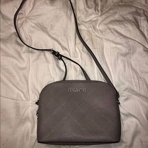 MK silver crossbody purse